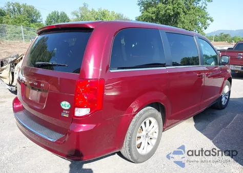 2019 Dodge Grand Caravan Sxt from USA, damaged, VIN 2C4RDGCG0KR618683